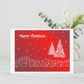 メリークリスマス招待状 招待状 (スタンド正面)