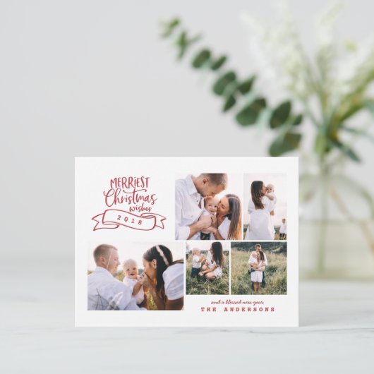 メリークリスマス数々のの願い シーズンポストカード (スタンド正面)