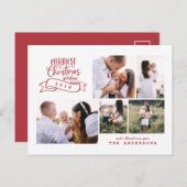 メリークリスマス数々のの願い シーズンポストカード (正面/裏面)