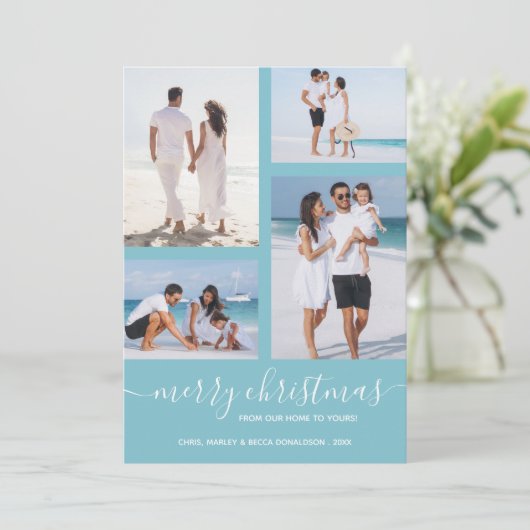 メリークリスマス数々の写真 シーズンカード (スタンド正面)