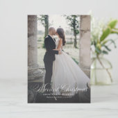 メリークリスマス新婚ホリデー シーズンカード (スタンド正面)