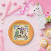 メリークリスマス新年のシンボルマウスかわいい ペーパープレート (パーティー)