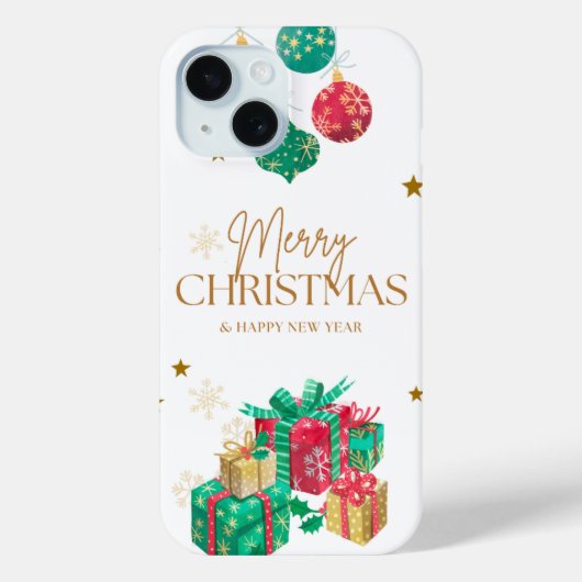 メリークリスマス新年の挨拶 Case-Mate iPhoneケース (裏面)