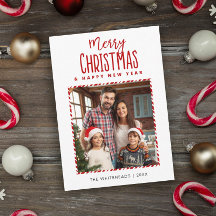 メリークリスマス新年キャンディーケーン写真