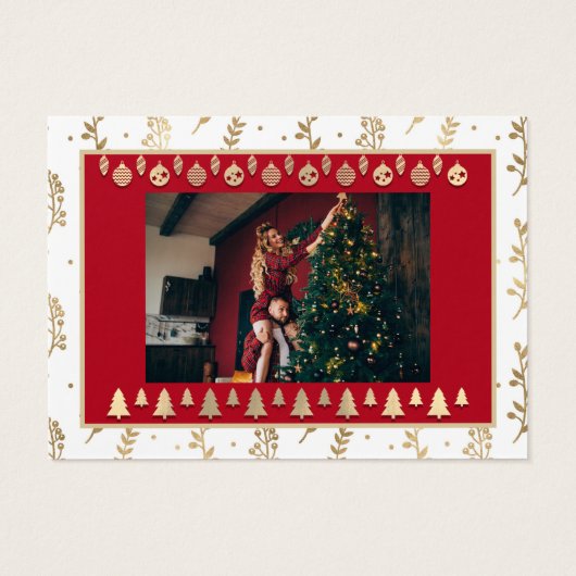 メリークリスマス新年素朴名 (裏面)