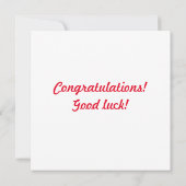 メリークリスマス新年 (裏面)