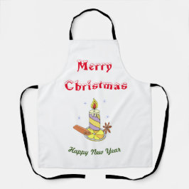 メリークリスマス新年 エプロン