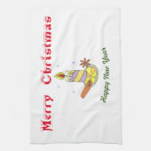メリークリスマス新年 キッチンタオル (縦)