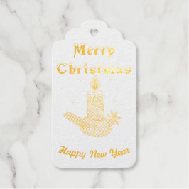 メリークリスマス新年 ギフトタグ