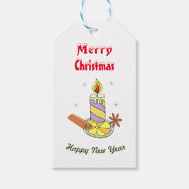 メリークリスマス新年 ギフトタグ