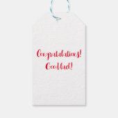 メリークリスマス新年 ギフトタグ (裏面)