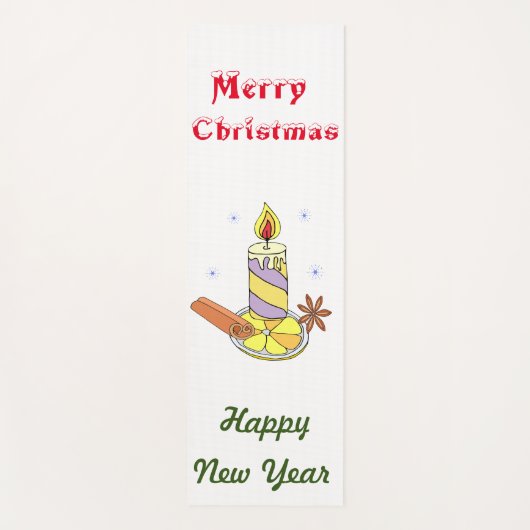 メリークリスマス新年 ヨガマット (正面)