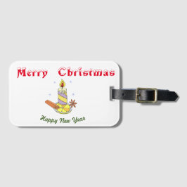 メリークリスマス新年 ラゲッジタグ