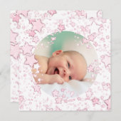 メリークリスマス新生児女 シーズンカード (正面/裏面)