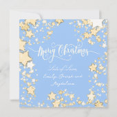 メリークリスマス新生児少年 シーズンカード (裏面)