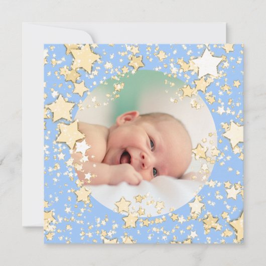 メリークリスマス新生児少年 シーズンカード (正面)