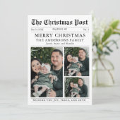 メリークリスマス新聞年レビュー写真 シーズンカード (スタンド正面)