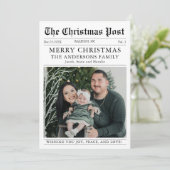 メリークリスマス新聞年レビュー写真 シーズンカード (スタンド正面)