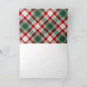 メリークリスマス書道オーバーレイ写真 シーズンカード (内部)