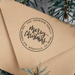 メリークリスマス書道ラウンド差出人住所 ラバースタンプ<br><div class="desc">あなたのホリデーメールに完璧な追加！メリークリスマス書道ラウンド差出人住所スタンパーは、手書きの台本の書道、ラウンドタイポグラフィ、サークルを備えている。クラシックデザインモダンが！「このカスタムテンプレートをパーソナライクリックズ」に語句を追加するより高度な変更(フォントや配置など)を行う場合クリックは、「さらにする」を選択しカスタマイズ、Zazzleデザインツールを使用する！このもしデザインを編集する必要救済感じ連絡か、アイテムを調整したい場合は、私は余分なコストなしで注文のために無料で私にカスタム注文を調整する！このページのコレクションリンクを表示するか、詳細については弊社のストアをご覧デザイン。メリークリスマス!</div>