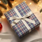 メリークリスマス書道台本ネイビーブルーかわいい ラッピングペーパーシート