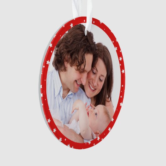 メリークリスマス最高のの祖父母 |写真 オーナメント (正面)