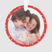 メリークリスマス最高のの祖父母 |写真 オーナメント (正面)