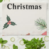 メリークリスマス最高のキッチンタオル キッチンタオル (折り畳み)