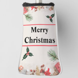 メリークリスマス最高のパターゴルフヘッドカバー ゴルフヘッドカバー