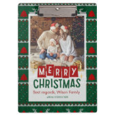 メリークリスマス本当にサイト素晴らしのクリップボード クリップボード (正面)