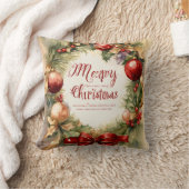 メリークリスマス枕 クッション (ブランケット)