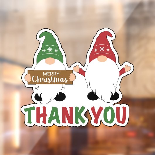 メリークリスマス格言ありがとう ウィンドウサイン (シート2)