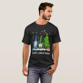 メリークリスマス格言クリスマスファミリーメンズ Tシャツ (正面フル)