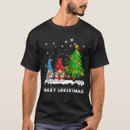 メリークリスマス格言クリスマスファミリーメンズ Tシャツ