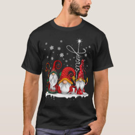 メリークリスマス格言クリスマスファミリーメンズ Tシャツ