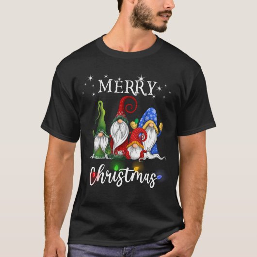 メリークリスマス格言クリスマスファミリーメンズ Tシャツ (正面)