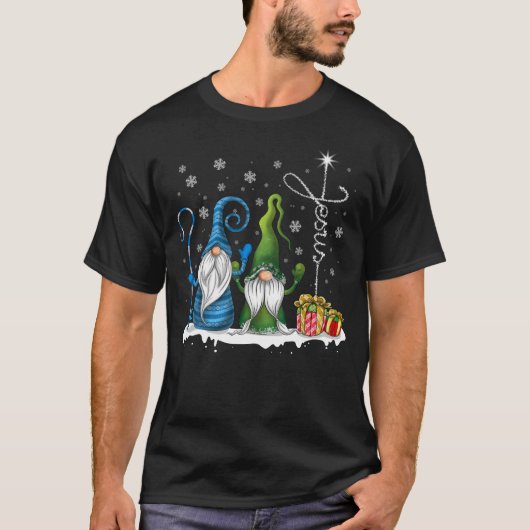 メリークリスマス格言クリスマスファミリーメンズ Tシャツ (正面)
