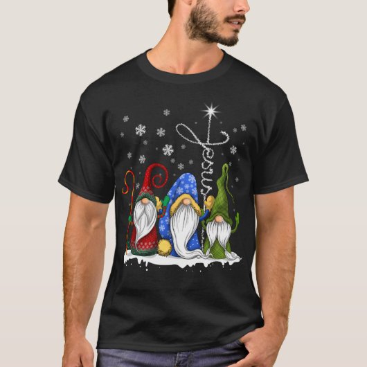 メリークリスマス格言クリスマスファミリーメンズ Tシャツ (正面)