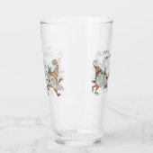 メリークリスマス格言グラス タンブラーグラス (左)