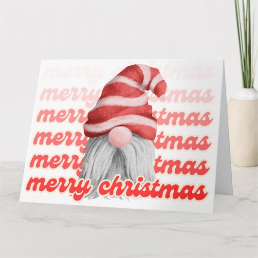 メリークリスマス格言グリーティングカード カード (正面)