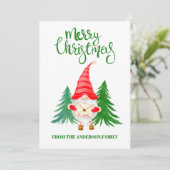 メリークリスマス格言グリーティングホリデーカード シーズンカード (スタンド正面)