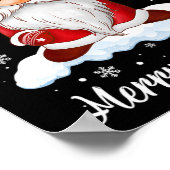 メリークリスマス格言コーヒーファミリーマッチング ポスター (角)