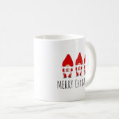 メリークリスマス格言コーヒーマグ コーヒーマグカップ (正面右)