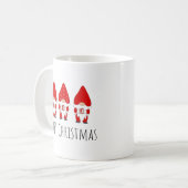 メリークリスマス格言コーヒーマグ コーヒーマグカップ (正面左)