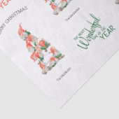 メリークリスマス格言ツリー素晴らしい年 薄葉紙 (詳細)