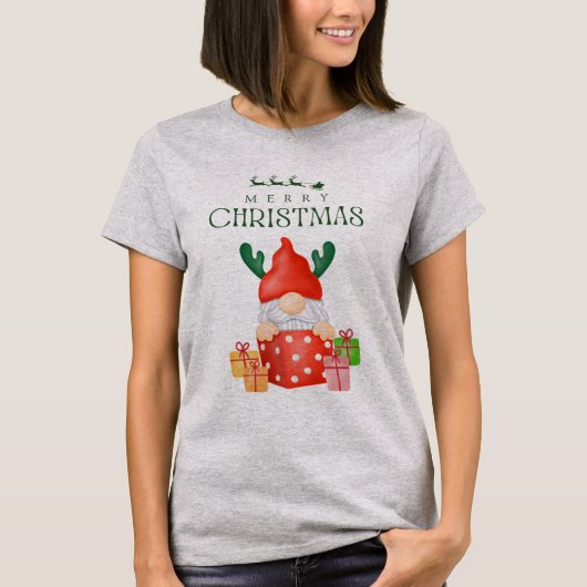 メリークリスマス格言ティー Tシャツ (正面)