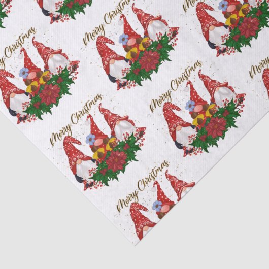 メリークリスマス格言トレンディーかわいい休日 薄葉紙 (詳細)