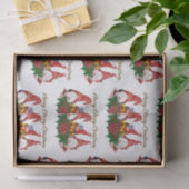 メリークリスマス格言トレンディーかわいい休日 薄葉紙 (ギフト)