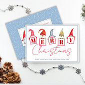 メリークリスマス格言パーソナライズされた事業 シーズンカード