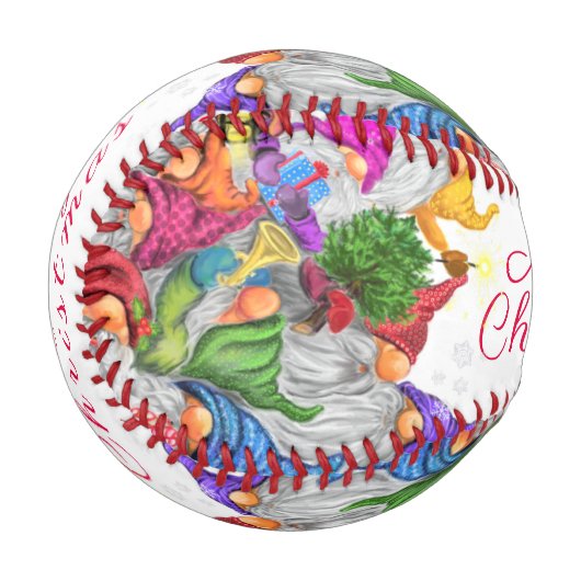 メリークリスマス格言パーティー漫画スケッチおもしろい  野球ボール (正面左)